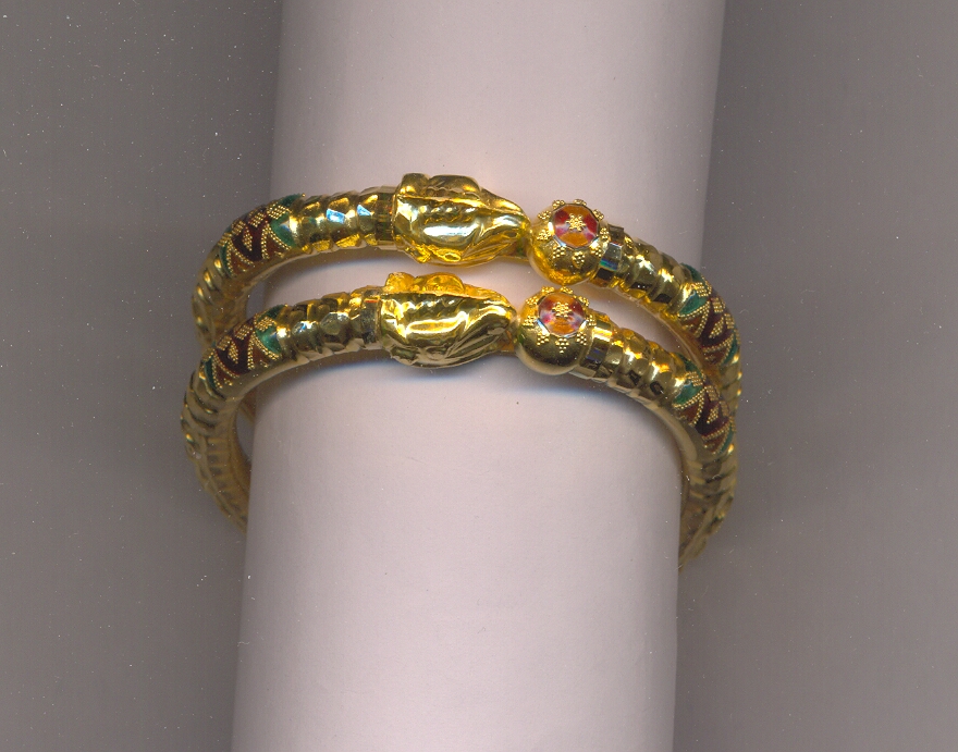 GOLD BANGLE PLAIN FANCY