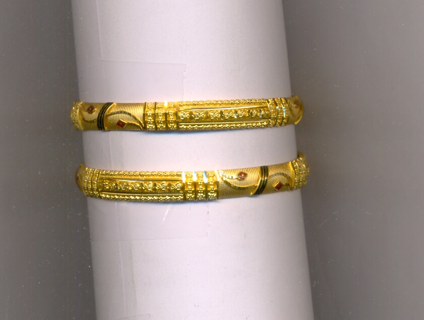 GOLD BANGLE PLAIN FANCY