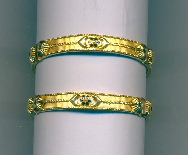 GOLD BANGLE PLAIN FANCY