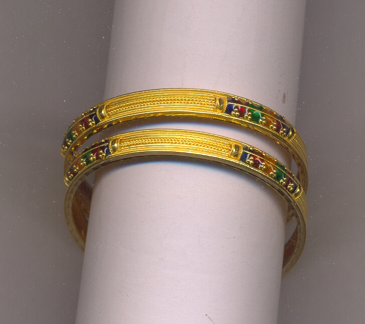 GOLD BANGLE PLAIN FANCY