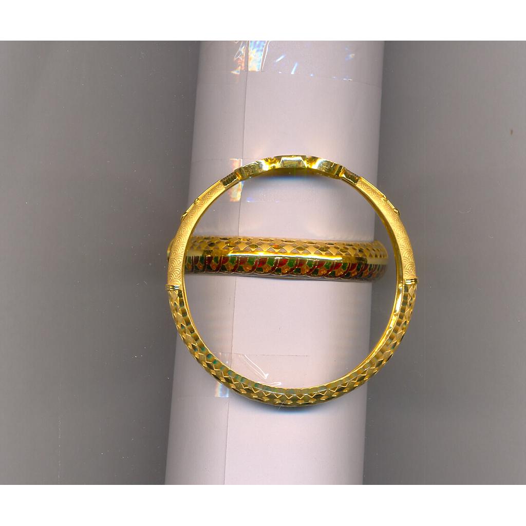 GOLD BANGLE PLAIN FANCY