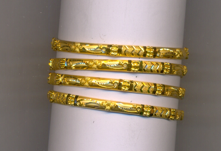 GOLD BANGLE PLAIN FANCY