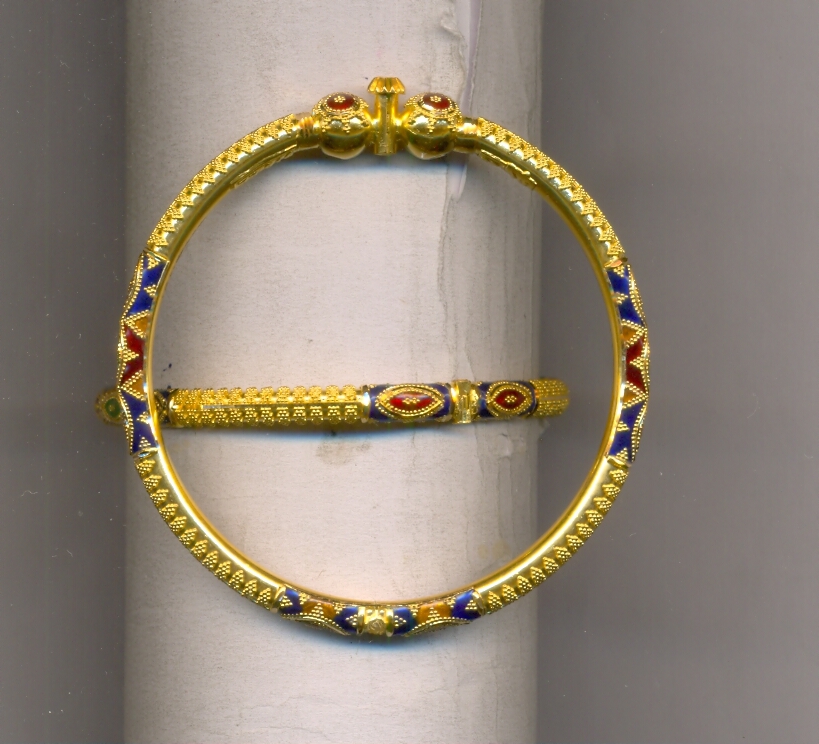 GOLD BANGLE PLAIN FANCY