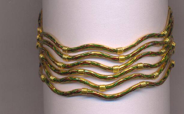 GOLD BANGLE PLAIN FANCY