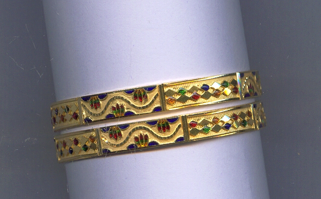 GOLD BANGLE PLAIN FANCY