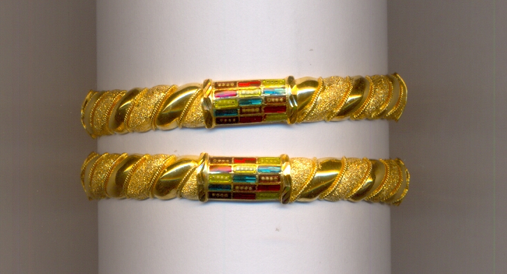 GOLD BANGLE PLAIN FANCY