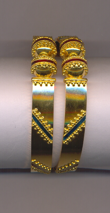 GOLD BANGLE PLAIN FANCY