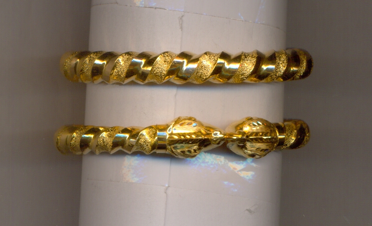 GOLD BANGLE PLAIN FANCY