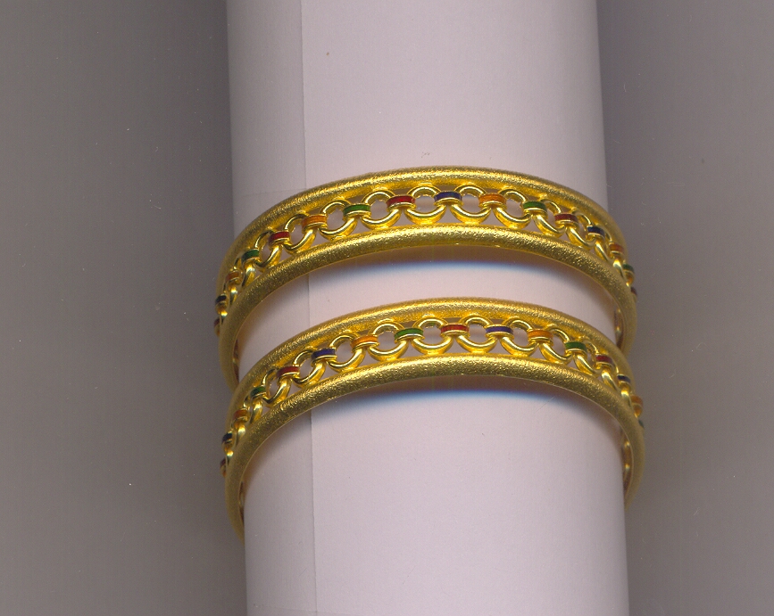 GOLD BANGLE PLAIN FANCY