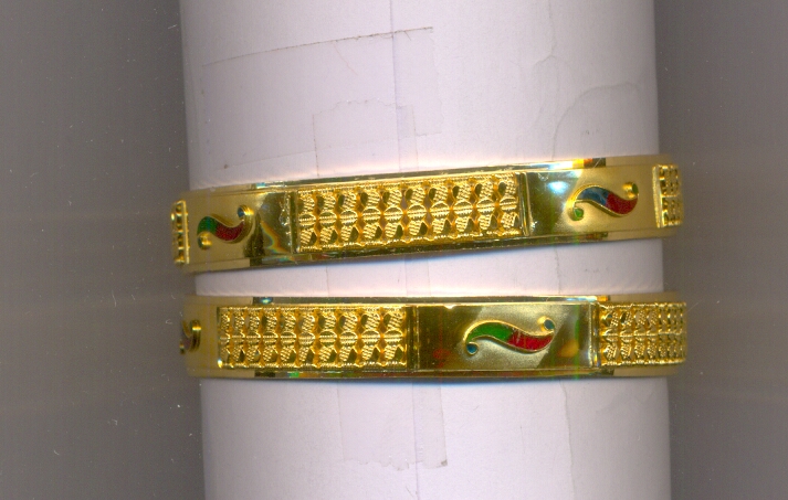 GOLD BANGLE PLAIN FANCY