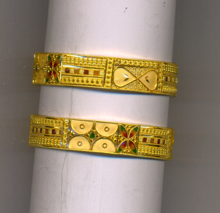GOLD BANGLE PLAIN FANCY