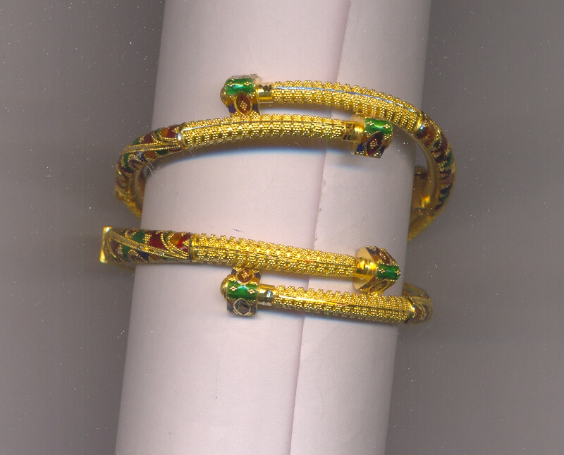 GOLD BANGLE PLAIN FANCY