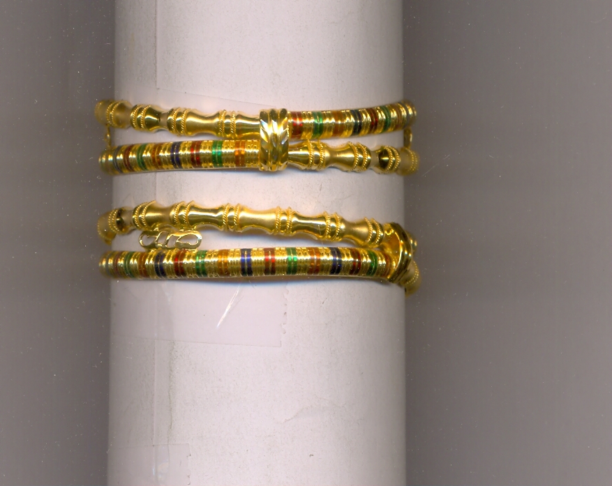 GOLD BANGLE PLAIN FANCY