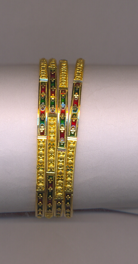 GOLD BANGLE PLAIN FANCY