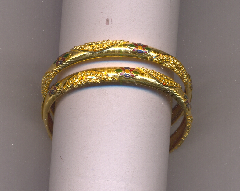 GOLD BANGLE PLAIN FANCY