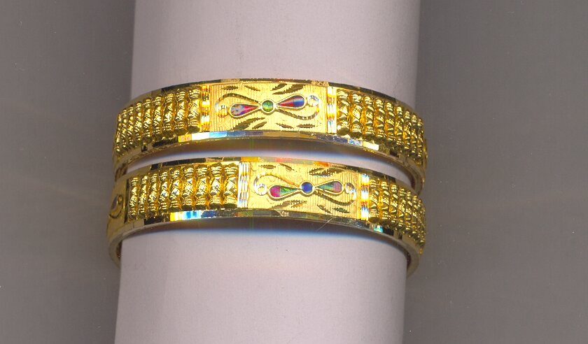GOLD BANGLE PLAIN FANCY