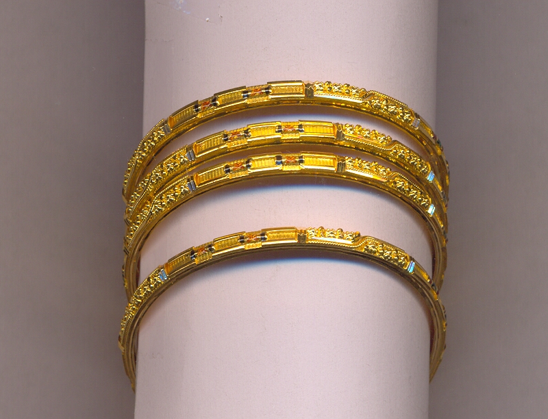 GOLD BANGLE PLAIN FANCY