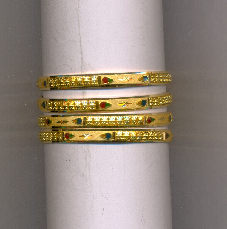 GOLD BANGLE PLAIN FANCY