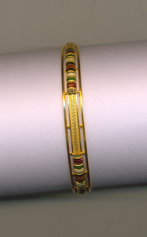 GOLD BANGLE PLAIN FANCY