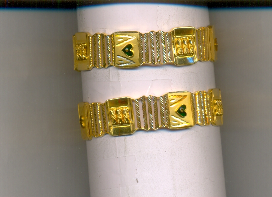 GOLD BANGLE PLAIN FANCY