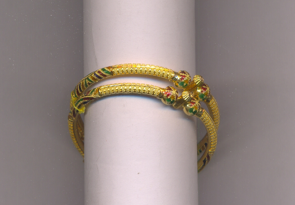 GOLD BANGLE PLAIN FANCY