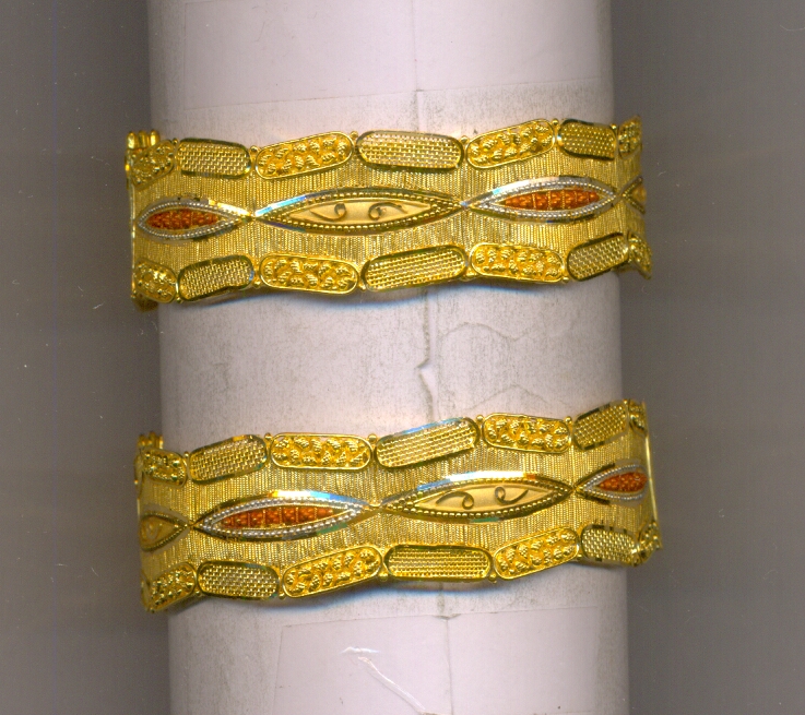 GOLD BANGLE PLAIN FANCY