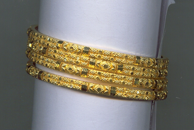 GOLD BANGLE PLAIN FANCY
