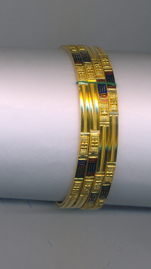 GOLD BANGLE PLAIN FANCY
