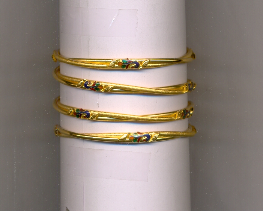 GOLD BANGLE PLAIN FANCY