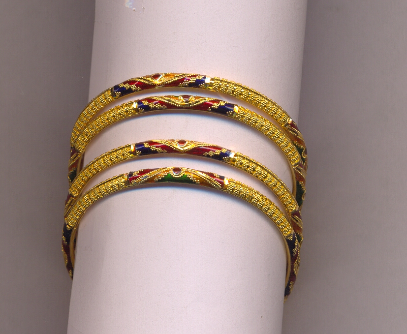 GOLD BANGLE PLAIN FANCY