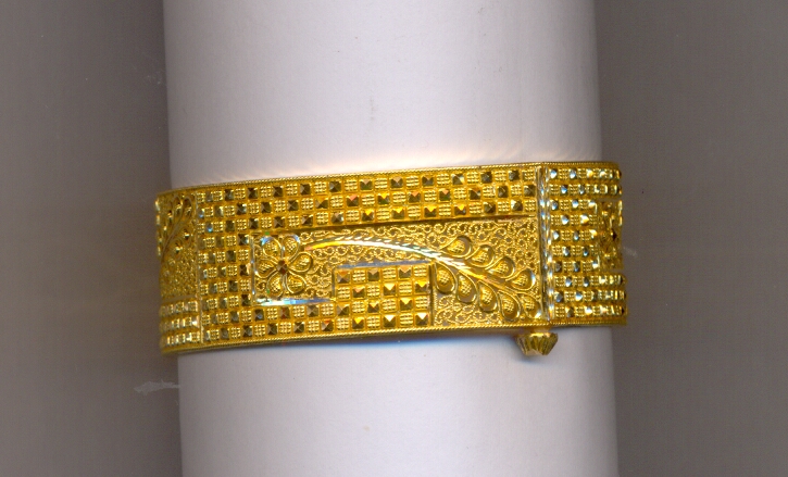 GOLD BANGLE PLAIN FANCY