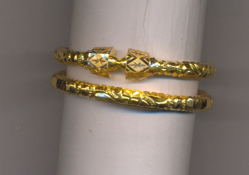 GOLD BANGLE PLAIN FANCY