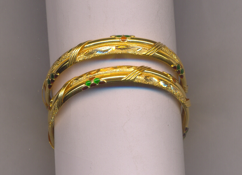 GOLD BANGLE PLAIN FANCY