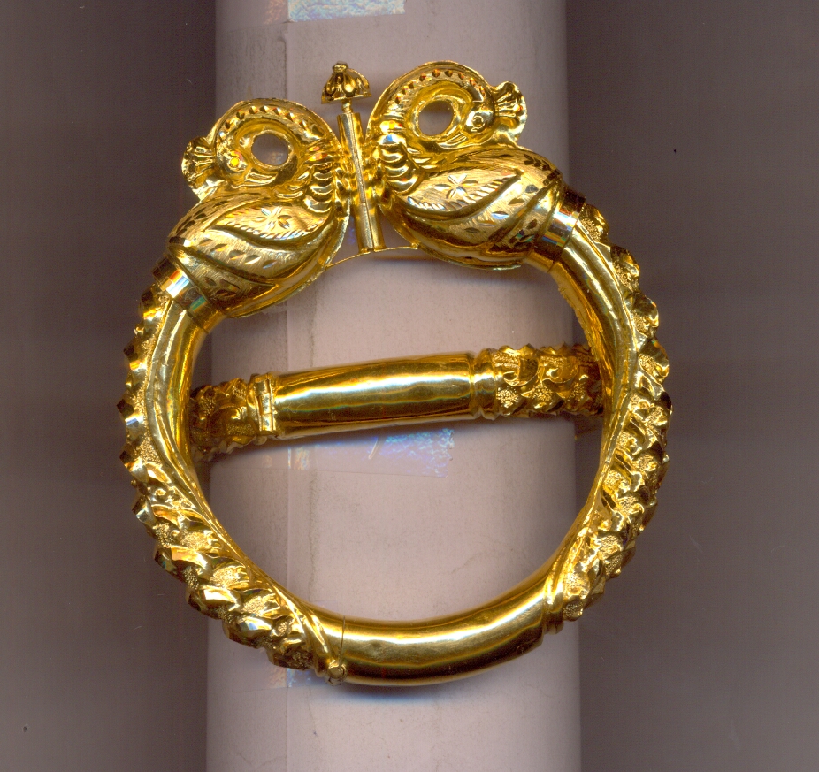 GOLD BANGLE PLAIN FANCY