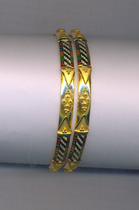 GOLD BANGLE PLAIN FANCY