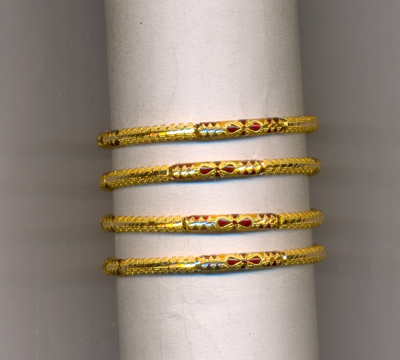 GOLD BANGLE PLAIN FANCY