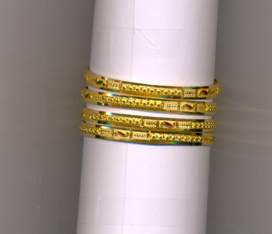 GOLD BANGLE PLAIN FANCY