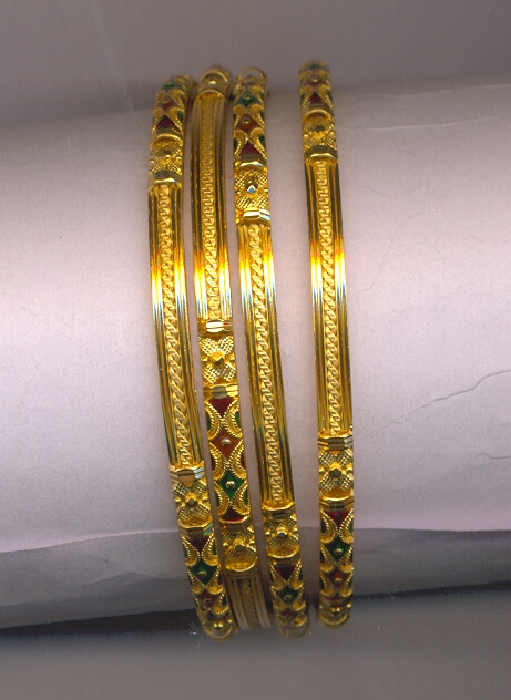 GOLD BANGLE PLAIN FANCY