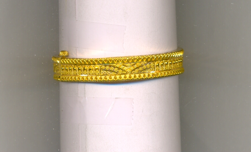 GOLD BANGLE PLAIN FANCY