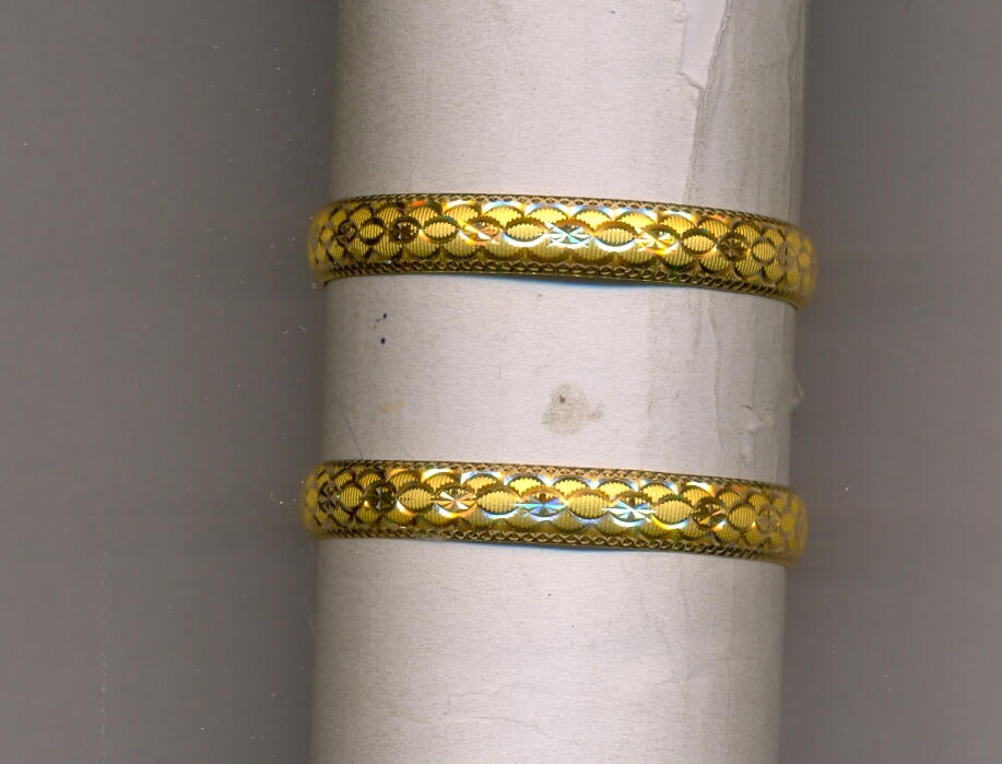 GOLD BANGLE PLAIN FANCY