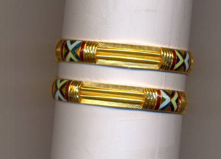 GOLD BANGLE PLAIN FANCY