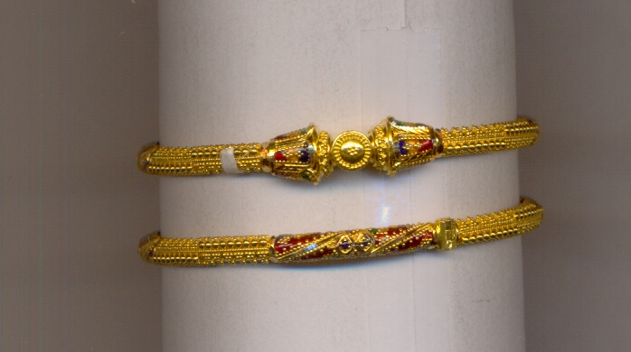 GOLD BANGLE PLAIN FANCY