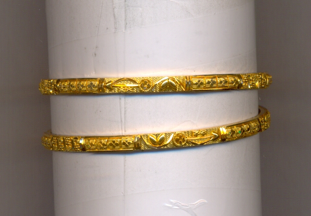 GOLD BANGLE PLAIN FANCY