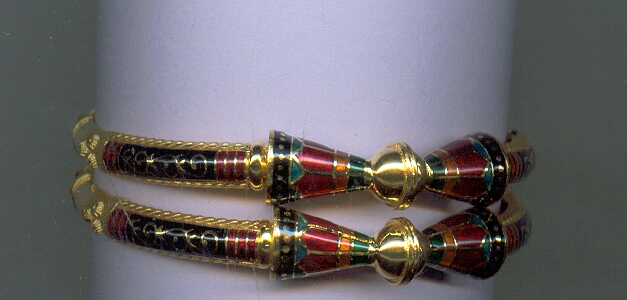 GOLD BANGLE PLAIN FANCY