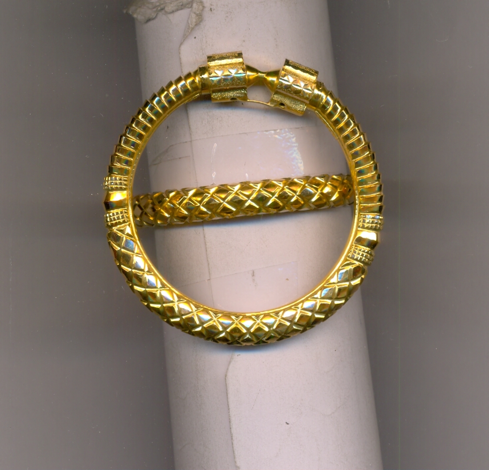 GOLD BANGLE PLAIN FANCY