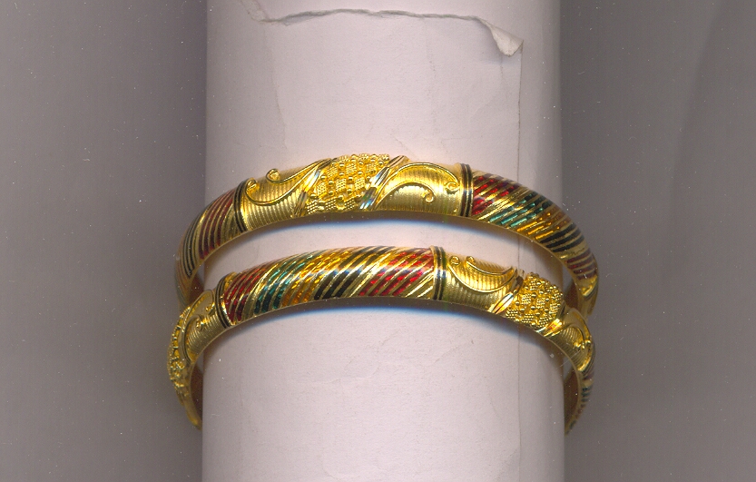 GOLD BANGLE PLAIN FANCY