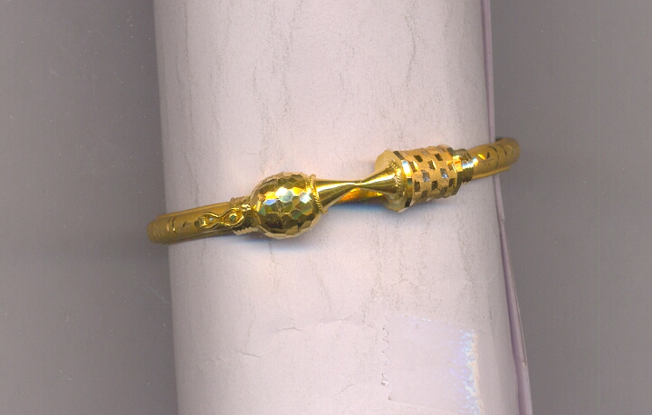 GOLD BANGLE PLAIN FANCY