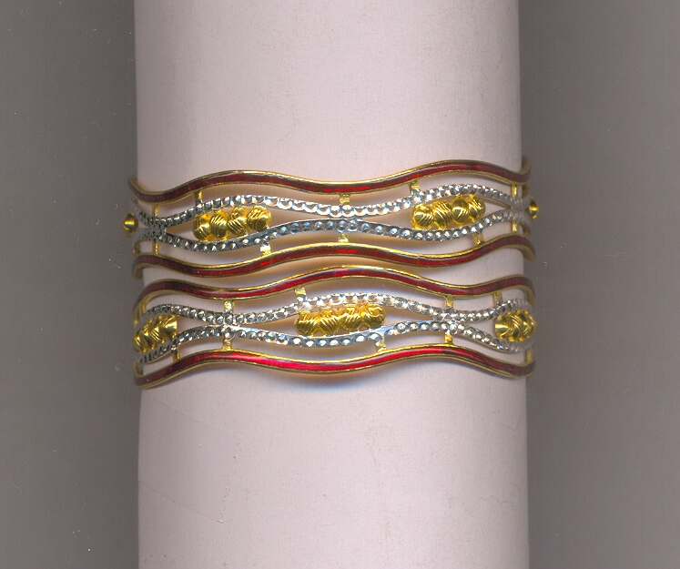 GOLD BANGLE PLAIN FANCY