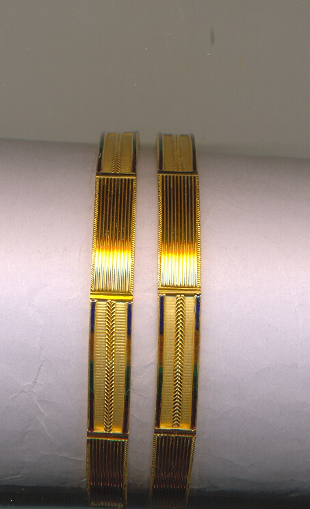 GOLD BANGLE PLAIN FANCY