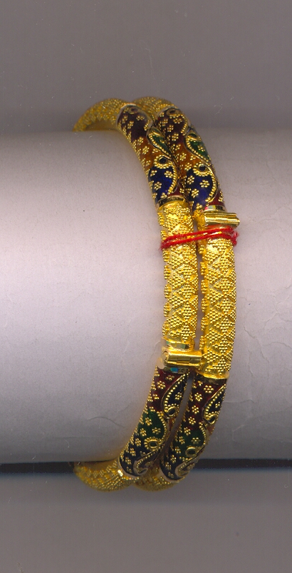 GOLD BANGLE PLAIN FANCY